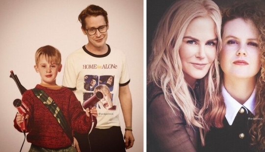 Back to the past: photos of celebrities with ourselves in childhood, adolescence, youth