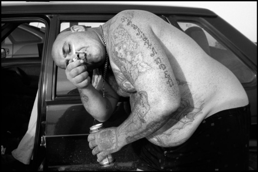 Bandidos del hin interior en la lente de un fotógrafo estadounidense