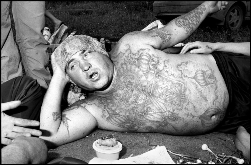 Bandidos del hin interior en la lente de un fotógrafo estadounidense