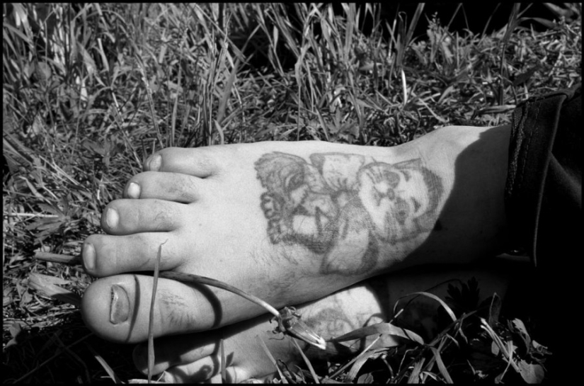 Bandidos del hin interior en la lente de un fotógrafo estadounidense