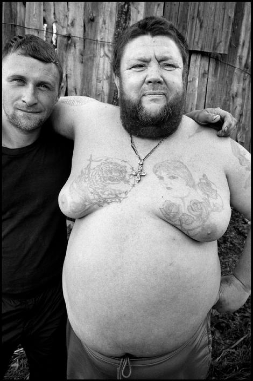 Bandits from the Ural hinterland in the lens of an American photographer