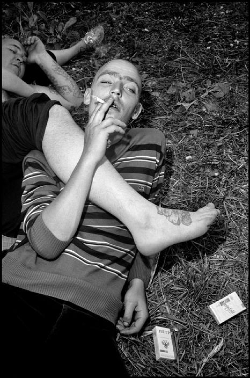 Bandits from the Ural hinterland in the lens of an American photographer