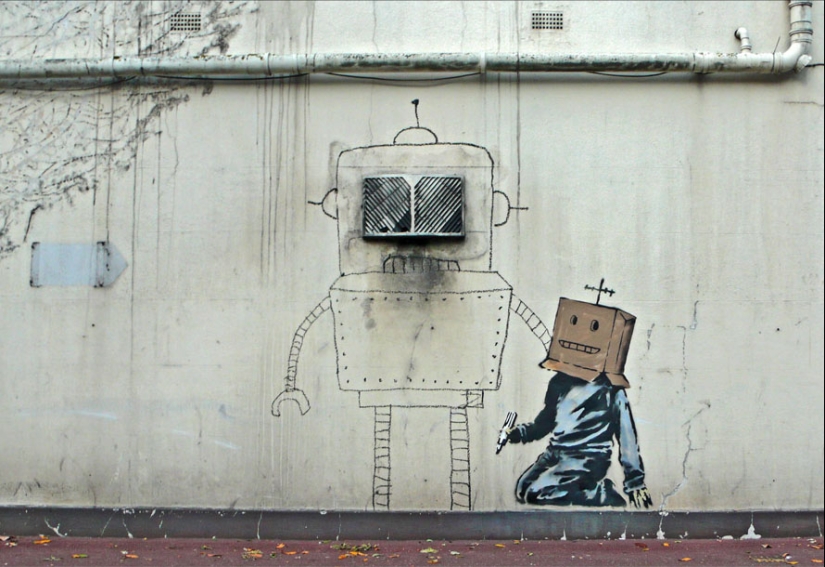 Banksy es la artista de graffiti más misteriosa y escandalosa
