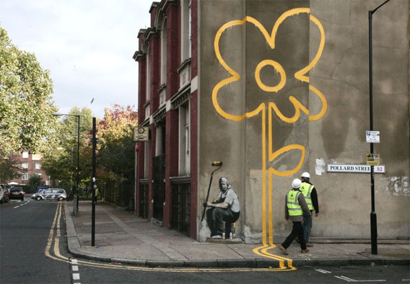 Banksy es la artista de graffiti más misteriosa y escandalosa