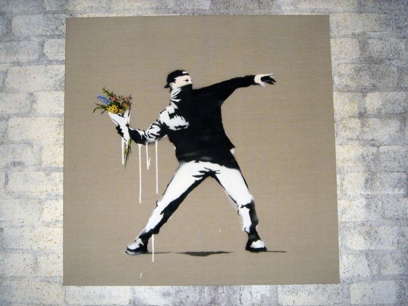 Banksy es la artista de graffiti más misteriosa y escandalosa