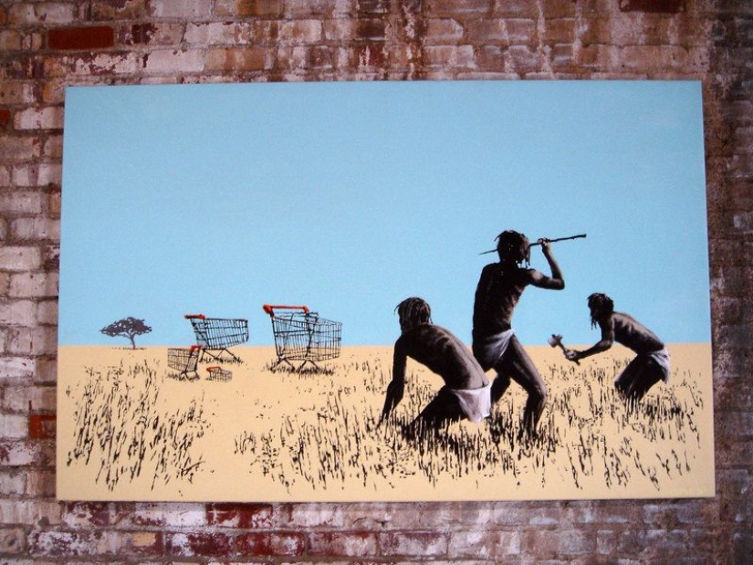 Banksy es la artista de graffiti más misteriosa y escandalosa