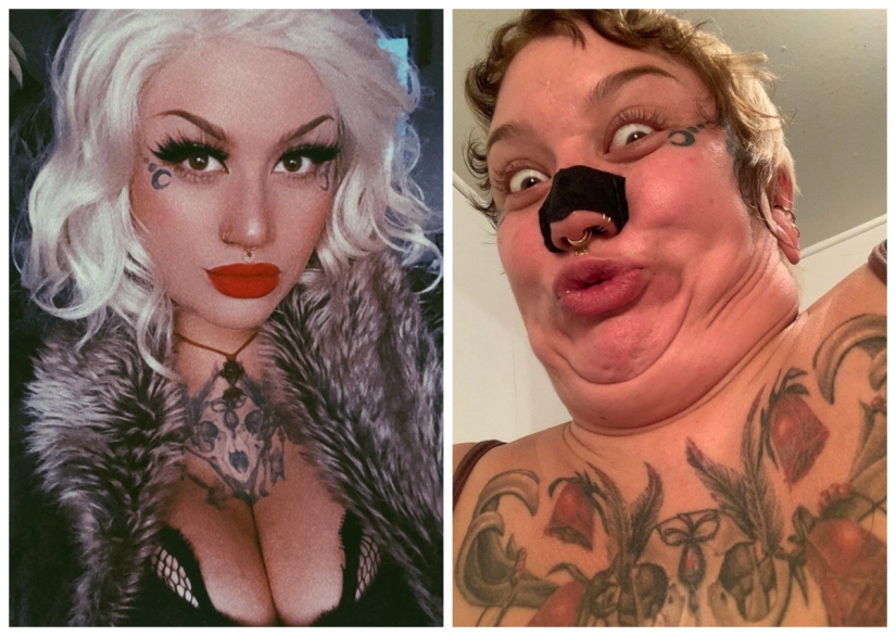 Beauties and monsters: 22 girls showed how different they can be