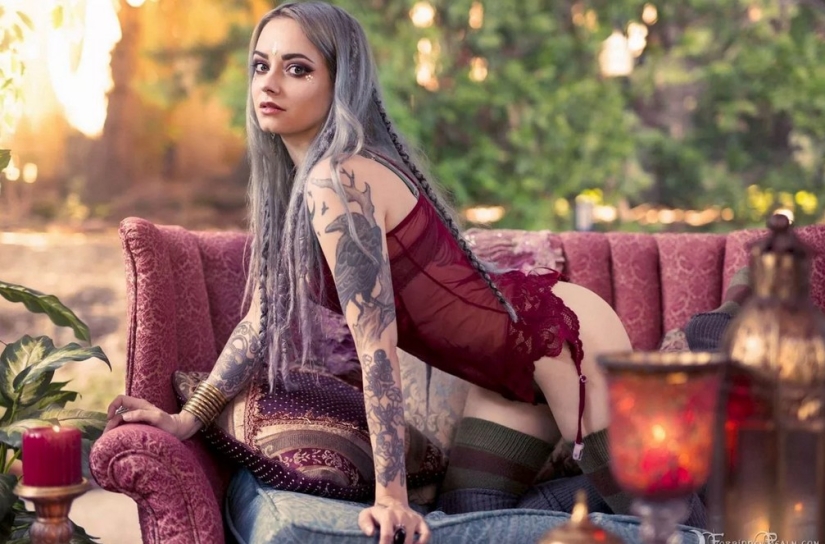 Beautiful Genevieve is a cosplay star who creates her own reality