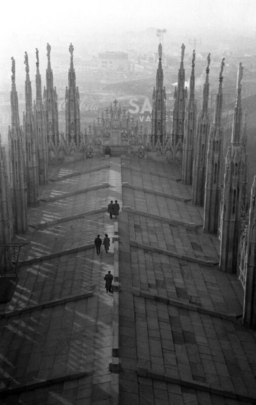 Beautiful Italy of the 50s and 60s in black and white frames by Paolo Di Paolo