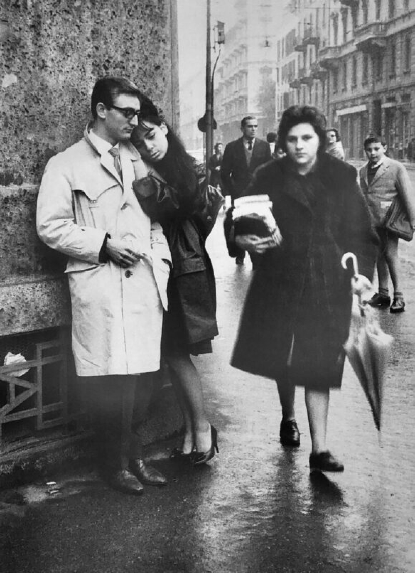 Beautiful Italy of the 50s and 60s in black and white frames by Paolo Di Paolo