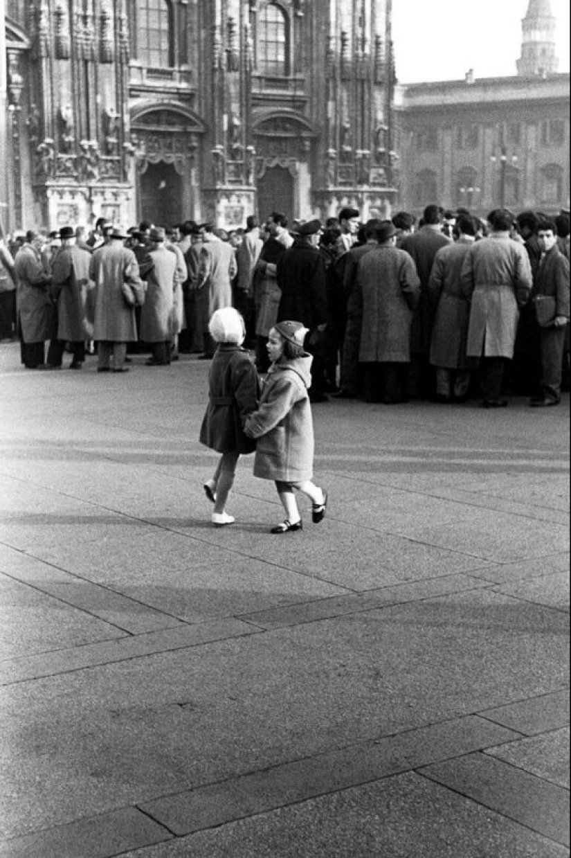 Beautiful Italy of the 50s and 60s in black and white frames by Paolo Di Paolo
