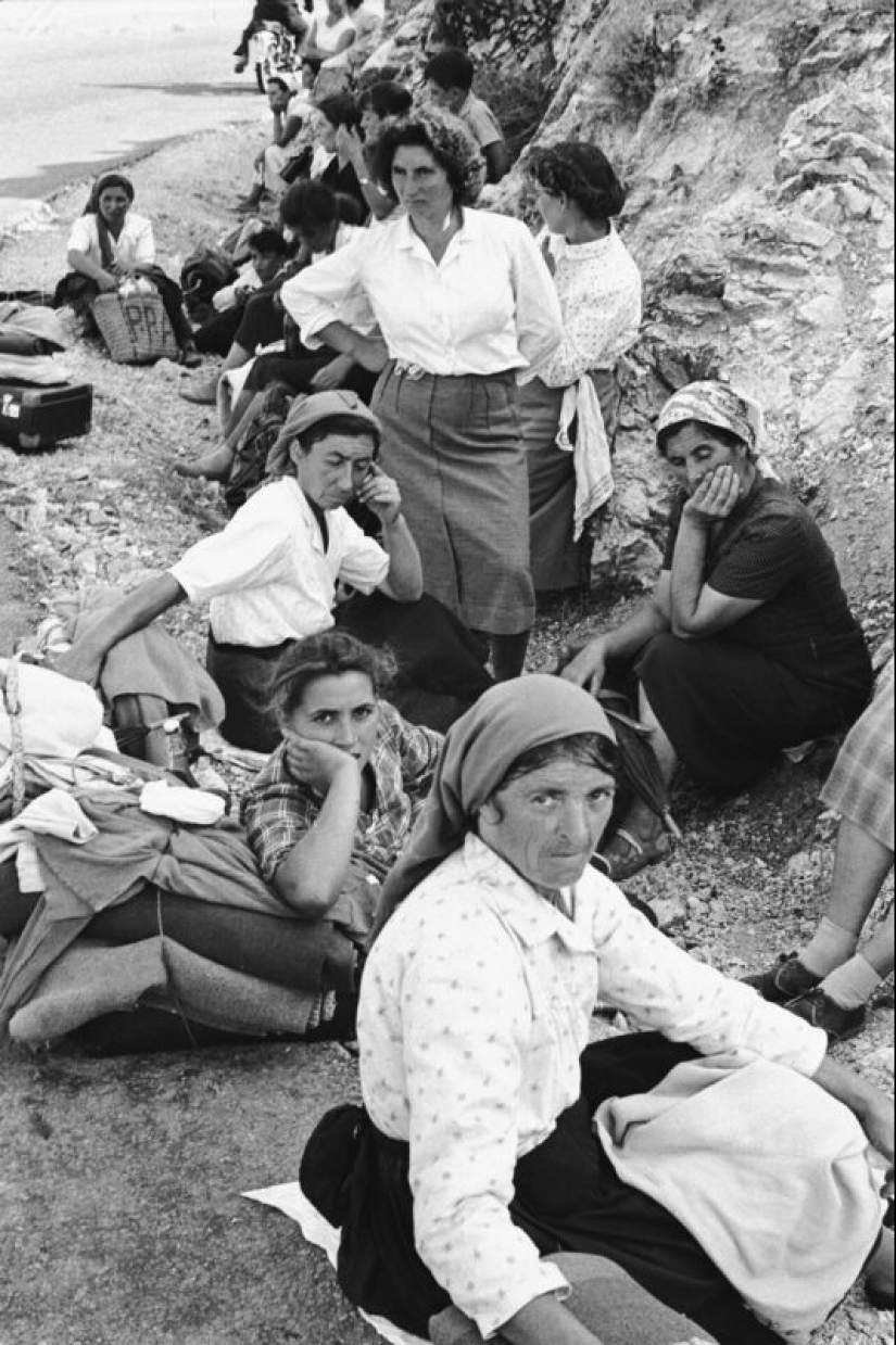Beautiful Italy of the 50s and 60s in black and white frames by Paolo Di Paolo