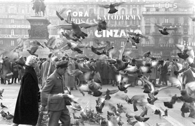 Beautiful Italy of the 50s and 60s in black and white frames by Paolo Di Paolo