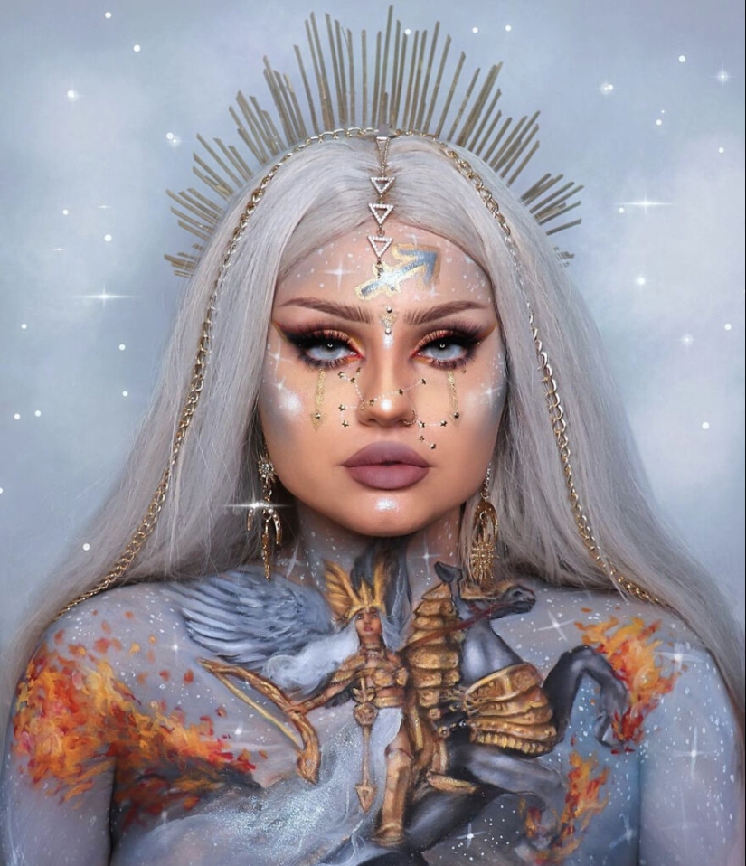 Beauty in the face: a girl from Norway draws incredible pictures