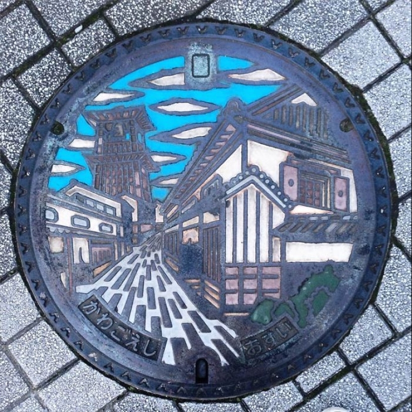 Beauty under your feet: the most beautiful manholes from Japan