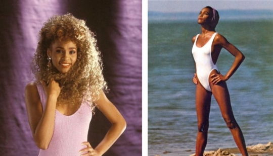 Beauty with a magical voice: rare photos of a young Whitney Houston from the 1980s years