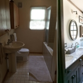 Before and after - 13 examples of incredible and very budget-friendly residential transformations