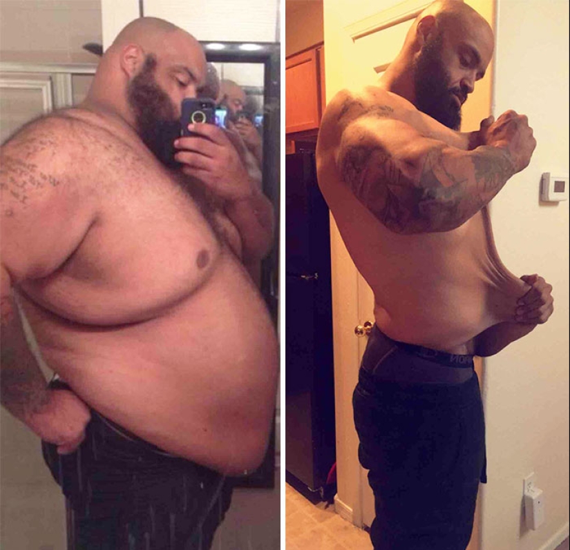 Before and after: 30 incredible examples of transformation with weight loss
