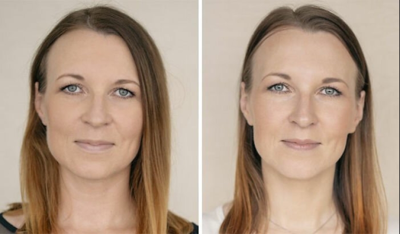 Before and after: photographer from Lithuania showed how motherhood changes women