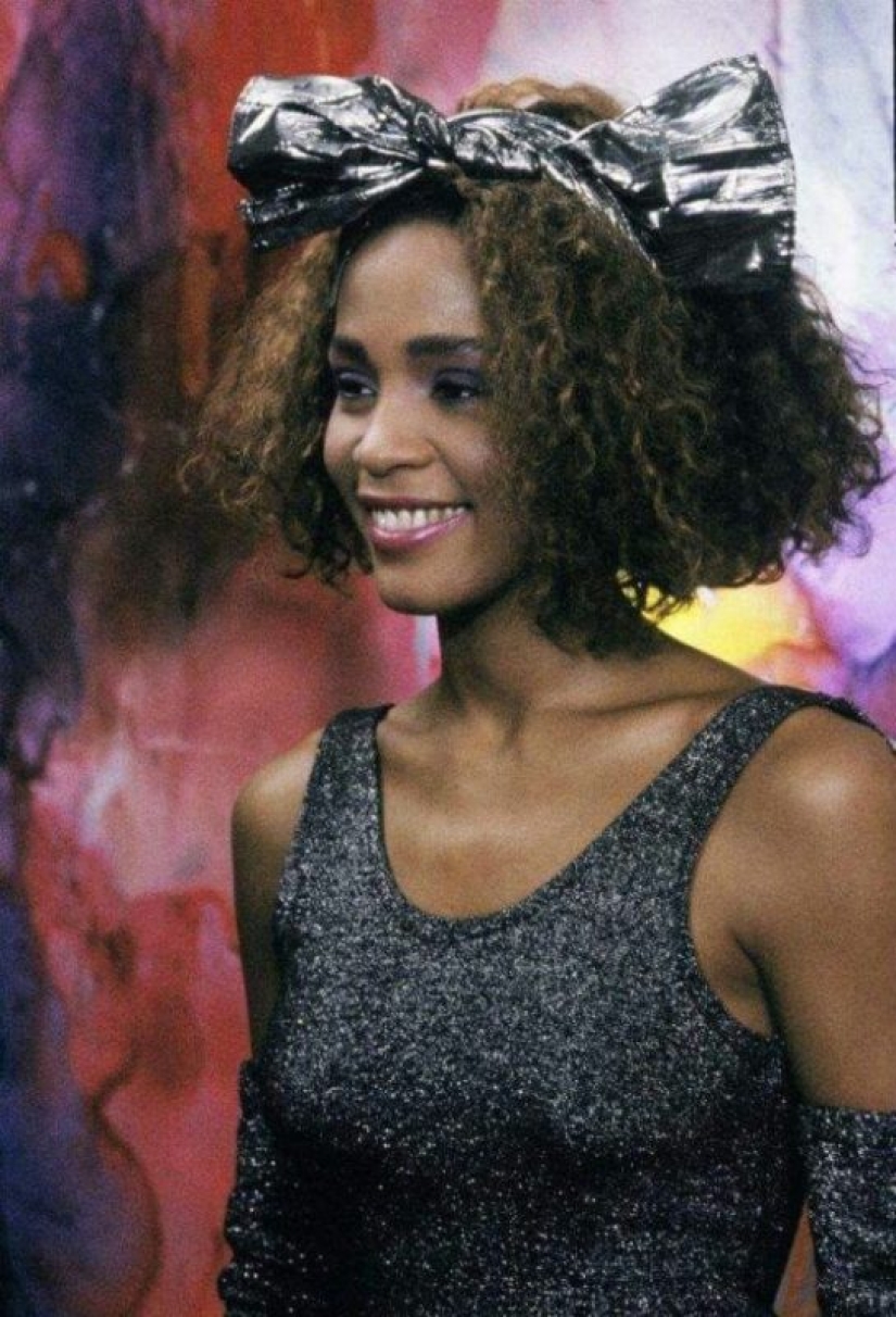 Belleza con una voz mágica: fotos raras de un joven Whitney Houston a partir de la década de 1980 años