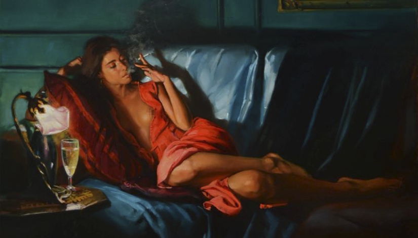 Belleza femenina inmodesta del artista húngaro Laszlo Gulyas Belleza femenina inmodesta del artista húngaro Laszlo Gulyas