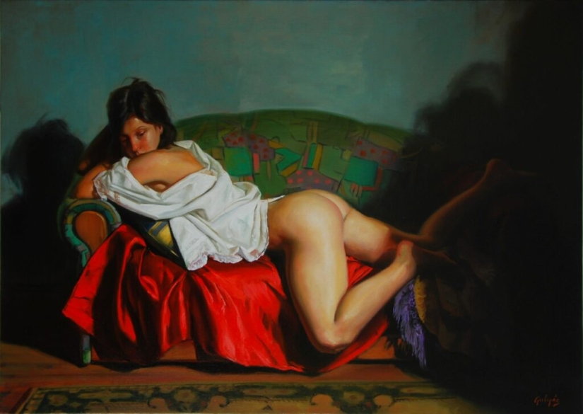 Belleza femenina inmodesta del artista húngaro Laszlo Gulyas Belleza femenina inmodesta del artista húngaro Laszlo Gulyas