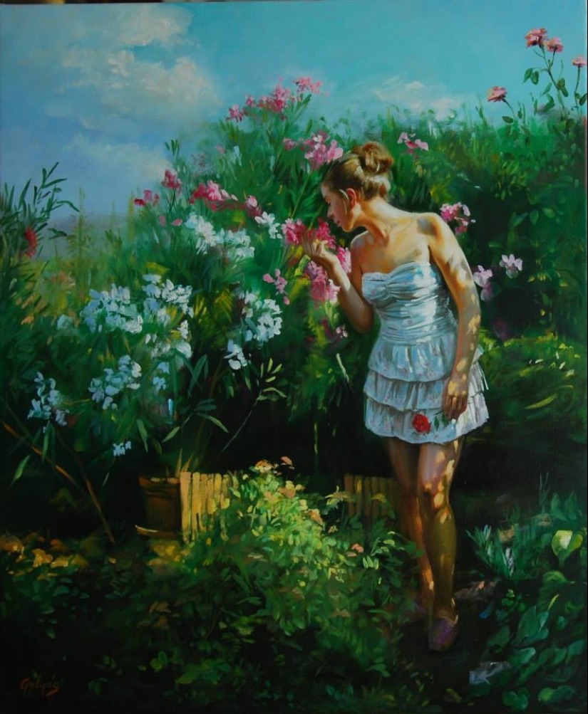 Belleza femenina inmodesta del artista húngaro Laszlo Gulyas Belleza femenina inmodesta del artista húngaro Laszlo Gulyas