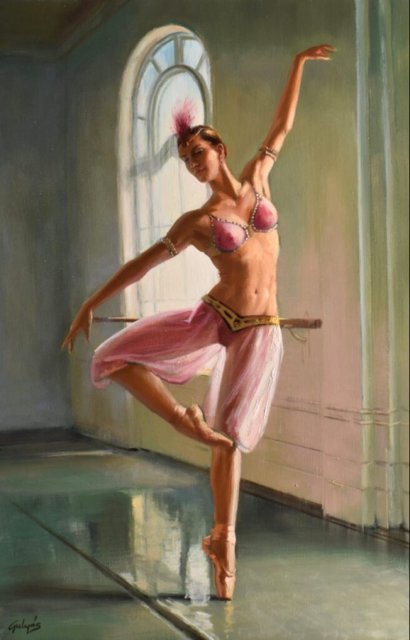 Belleza femenina inmodesta del artista húngaro Laszlo Gulyas Belleza femenina inmodesta del artista húngaro Laszlo Gulyas