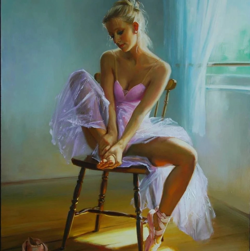 Belleza femenina inmodesta del artista húngaro Laszlo Gulyas Belleza femenina inmodesta del artista húngaro Laszlo Gulyas