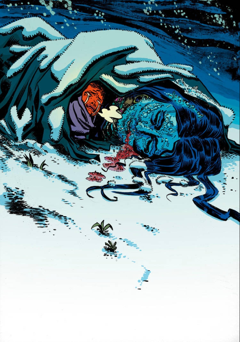 Belleza, mutantes y el thrash-ficción arte de Ralph Nisa