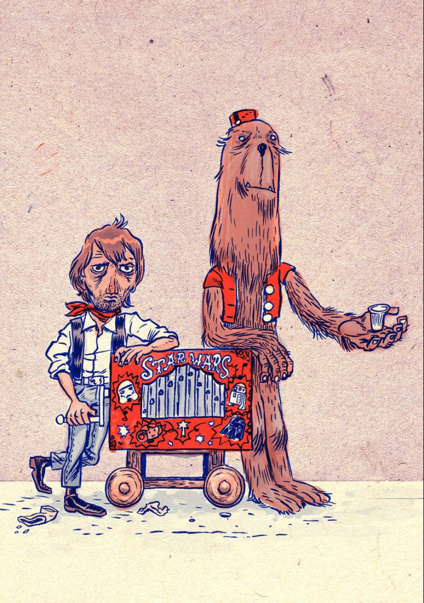 Belleza, mutantes y el thrash-ficción arte de Ralph Nisa