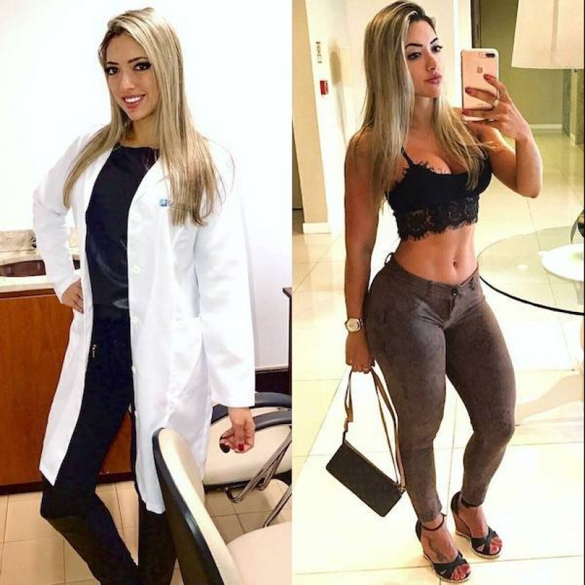 Bellezas en servicio: 25 chicas atléticas en uniforme y sin ella Bellezas en servicio: 25 chicas atléticas en uniforme y sin ella