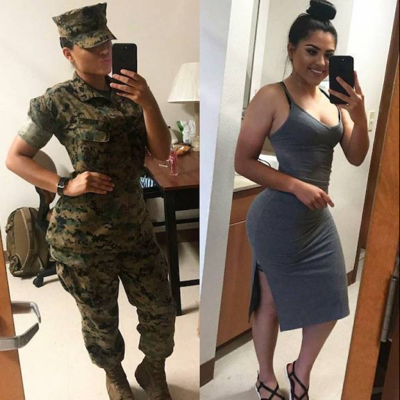 Bellezas en servicio: 25 chicas atléticas en uniforme y sin ella Bellezas en servicio: 25 chicas atléticas en uniforme y sin ella