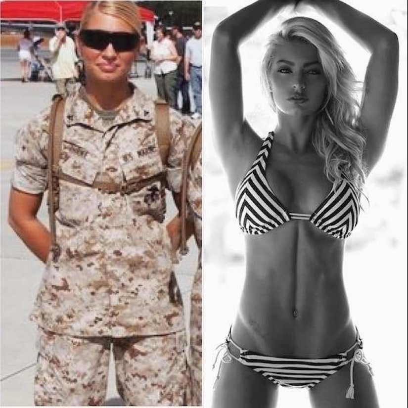 Bellezas en servicio: 25 chicas atléticas en uniforme y sin ella Bellezas en servicio: 25 chicas atléticas en uniforme y sin ella