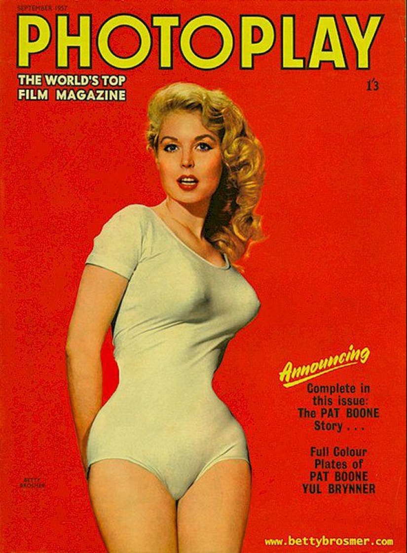Betty Brosmer es la dueña de la figura más hermosa de los años 50 Betty Brosmer es la dueña de la figura más hermosa de los años 50
