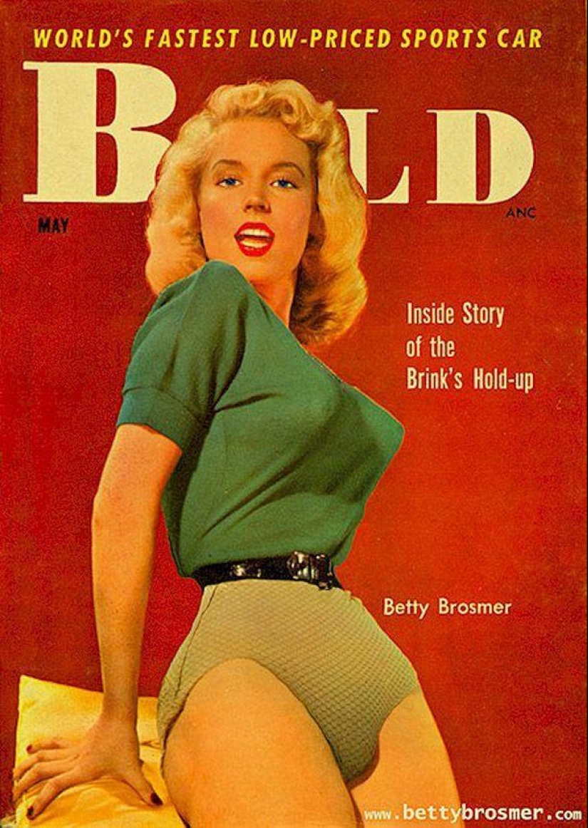 Betty Brosmer es la dueña de la figura más hermosa de los años 50 Betty Brosmer es la dueña de la figura más hermosa de los años 50