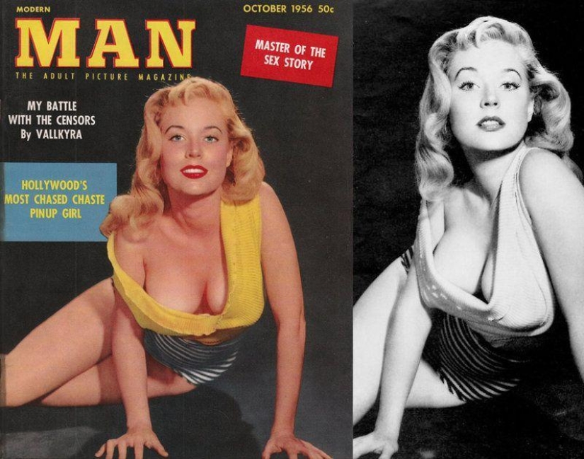 Betty Brosmer es la dueña de la figura más hermosa de los años 50 Betty Brosmer es la dueña de la figura más hermosa de los años 50