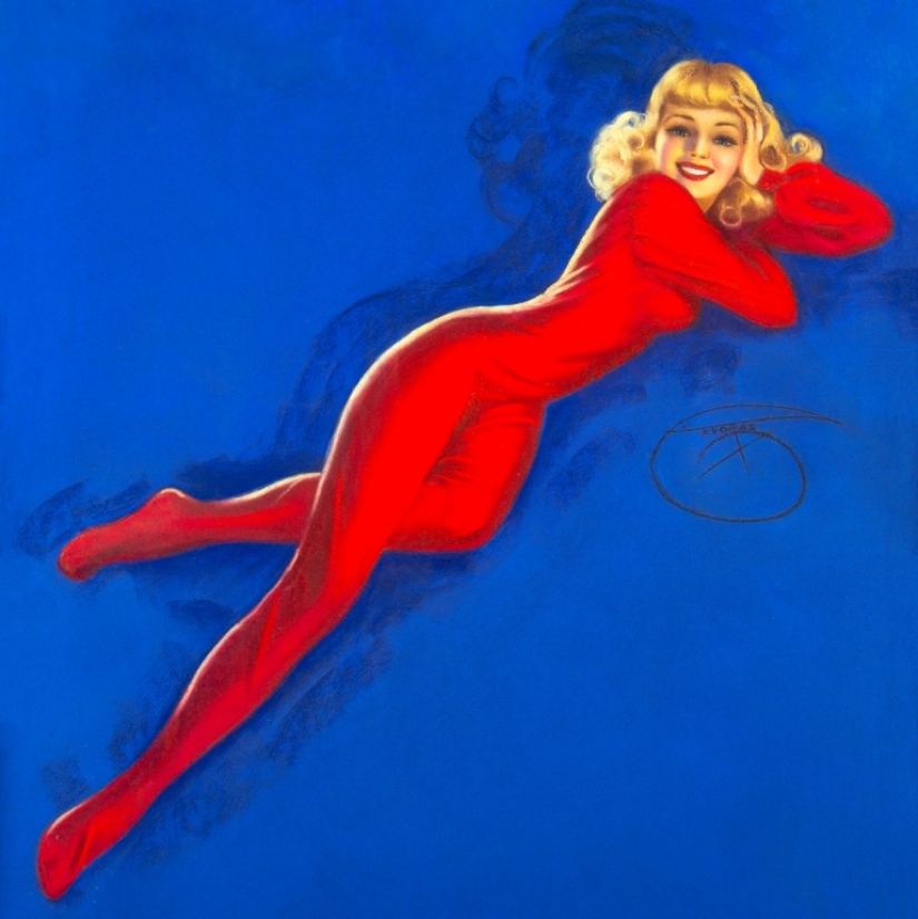 Billy DeVors - a diligent amateur who became a pin-up classic