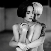 Black and white passion in the works of photographer Kalynsky