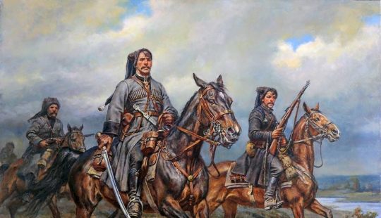 "Black Cossacks" Ukrainian Cossacks who did not take prisoners "Black Cossacks" Ukrainian Cossacks who did not take prisoners