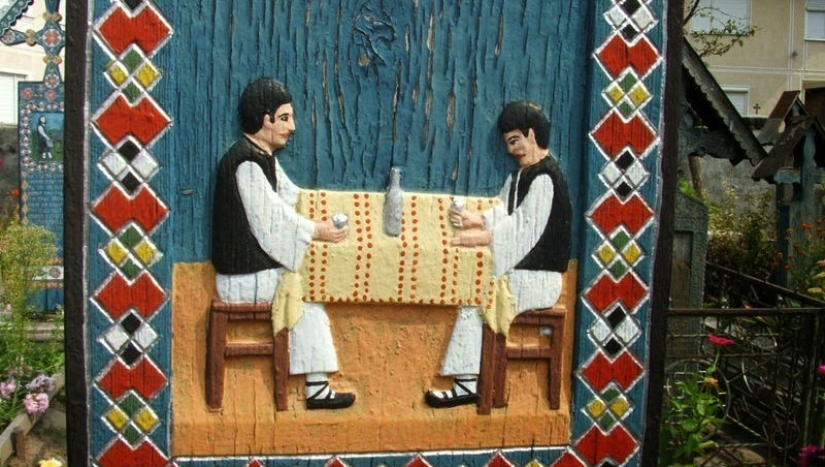 Black humor in the Romanian cemetery