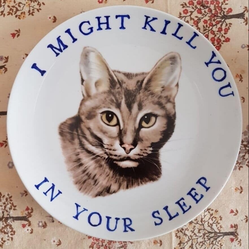 Black humor on porcelain: artist Camila Meicher and her "ugly plates"