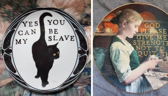 Black humor on porcelain: artist Camila Meicher and her "ugly plates" Black humor on porcelain: artist Camila Meicher and her "ugly plates"