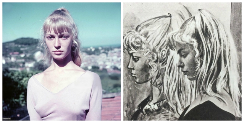 Blond Silvett David: the mystery of the unknown Muse of the great Picasso