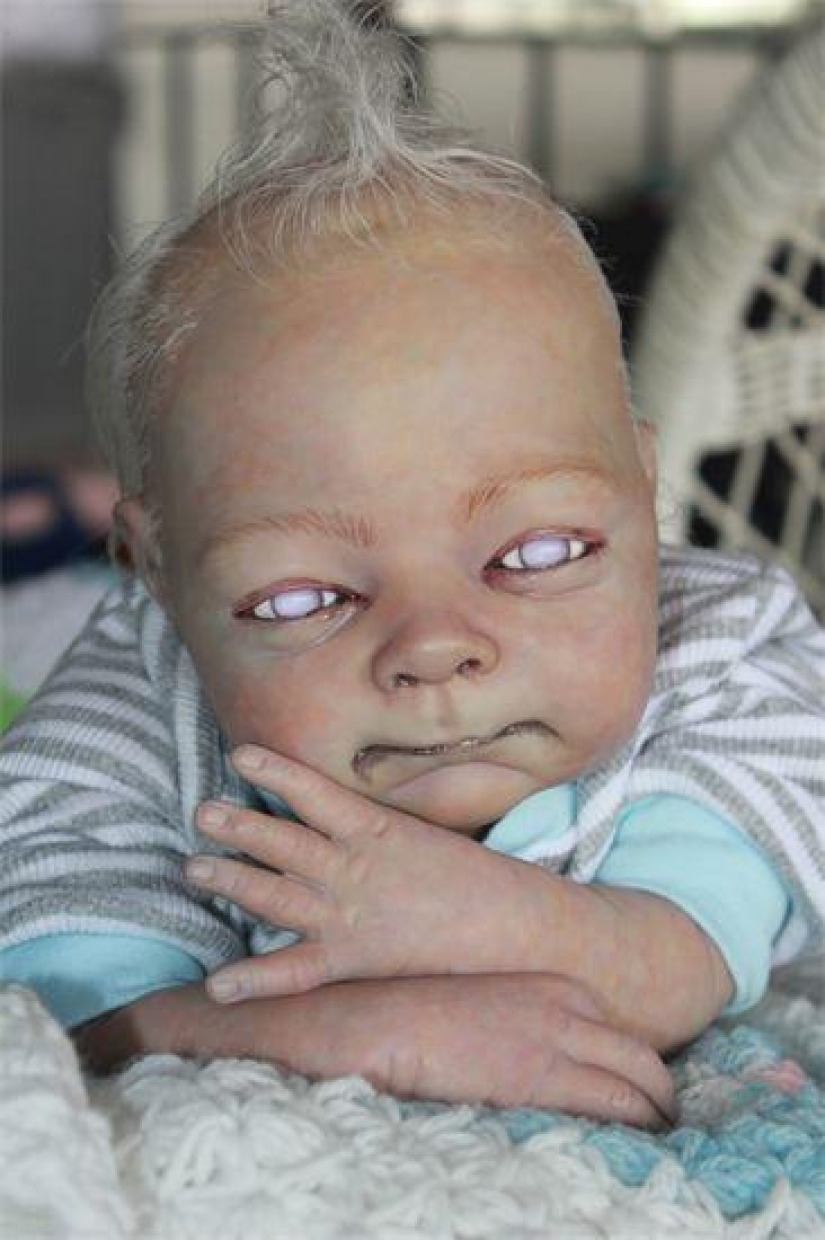 Bloodsuckers and spinogryz — non-child dolls from Bin Shanin