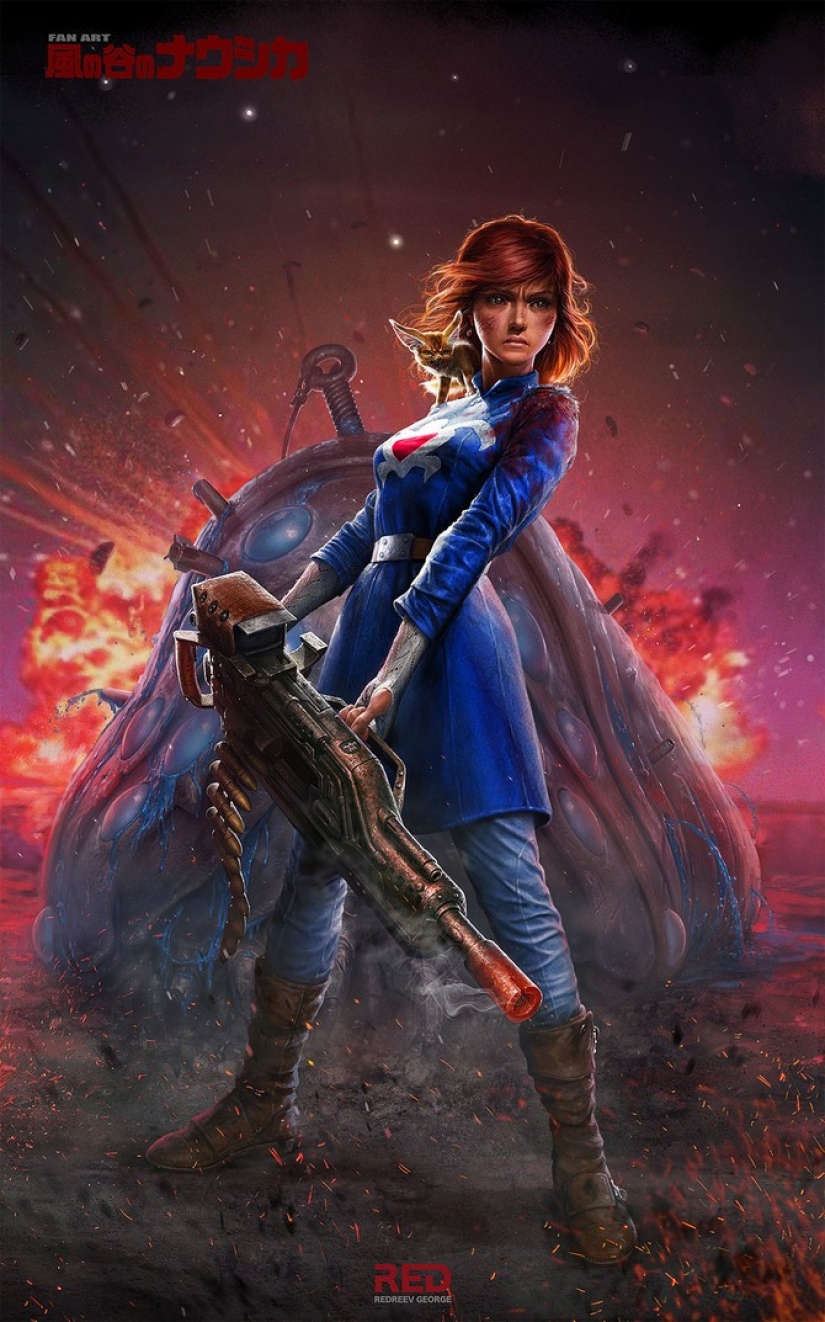 Bright fantastic worlds of the Chelyabinsk artist Georgy Redreev