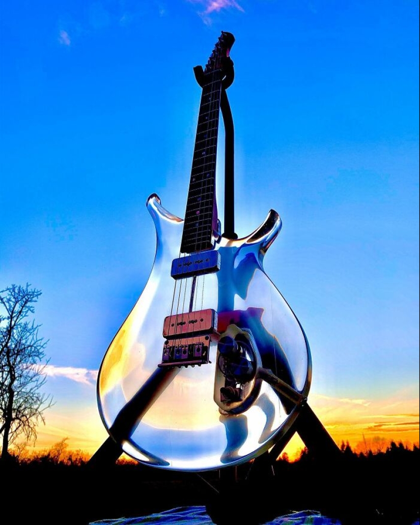 Burls Art Crafted 18 Extraordinary Guitars Using Unconventional Materials