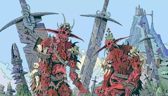 Caballeros ocultos, chamanes y misticismo en las pinturas del artista Doodleskelly Caballeros ocultos, chamanes y misticismo en las pinturas del artista Doodleskelly