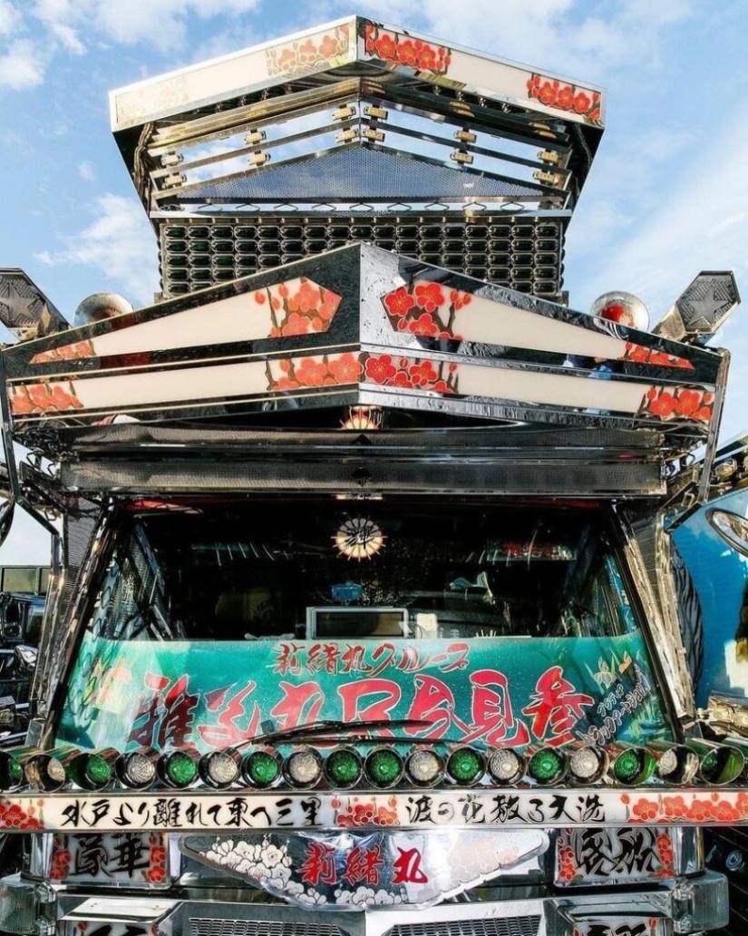 Camiones japoneses "Decotora" en imágenes de Robert Benson