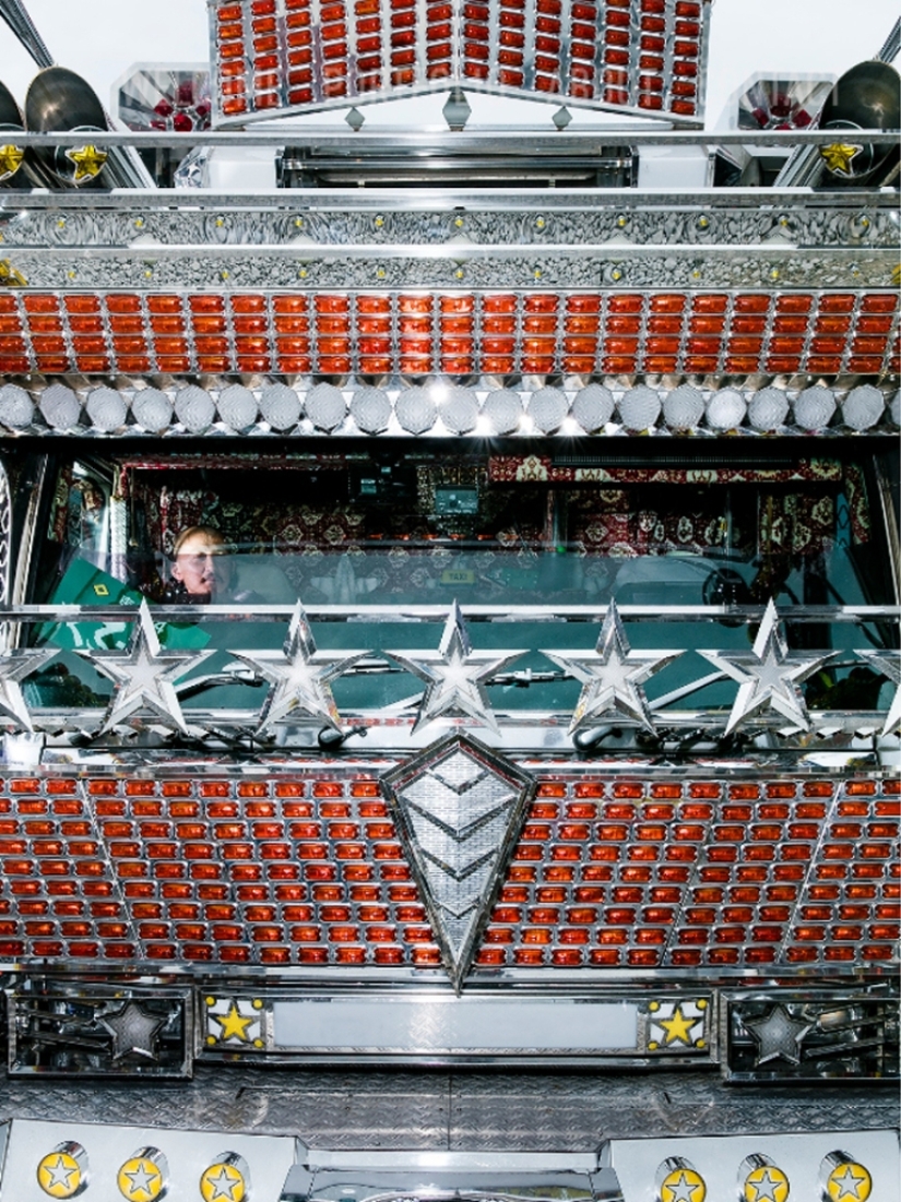 Camiones japoneses "Decotora" en imágenes de Robert Benson